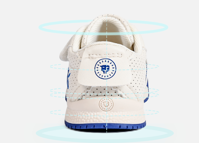 TARANIS Spring new children's shoes boys soft bottom toddler shoes breathable punch functional shoes children's bread shoes