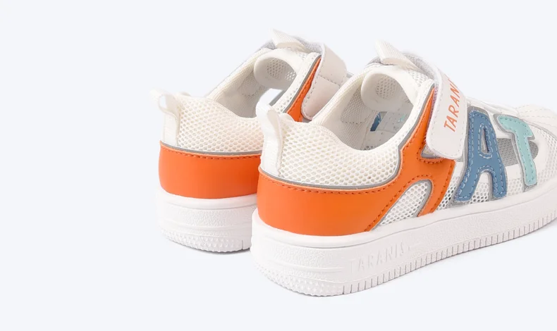 TARANIS Summer 2021 new boys small white shoes breathable mesh shoes for girls baby soft bottom non-slip sports shoes