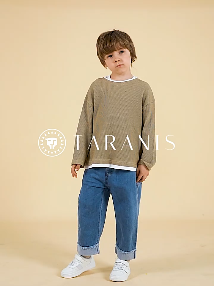 TARANIS autumn new style children's shoes glow-in-the dark children's board shoes boys small white shoes low help non-slip recreational sports shoes