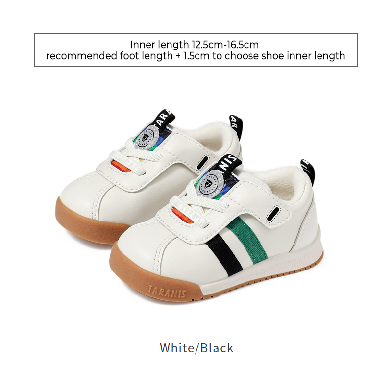 TARANISkids Warm Fleece Baby Anti-kick Casual Functional Shoes