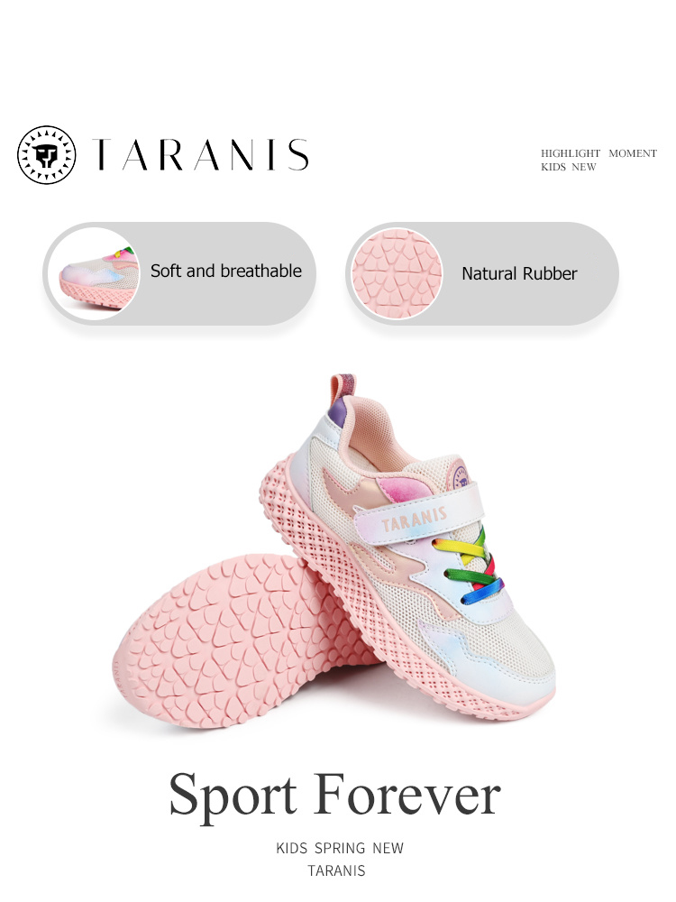 TARANISkids Children's Color Running Shoes