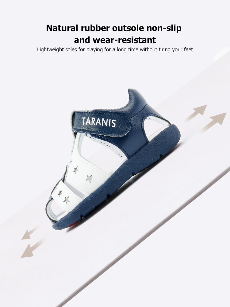TARANISkids Baby Non-slip Soft Bottom Head Breathable Sandal