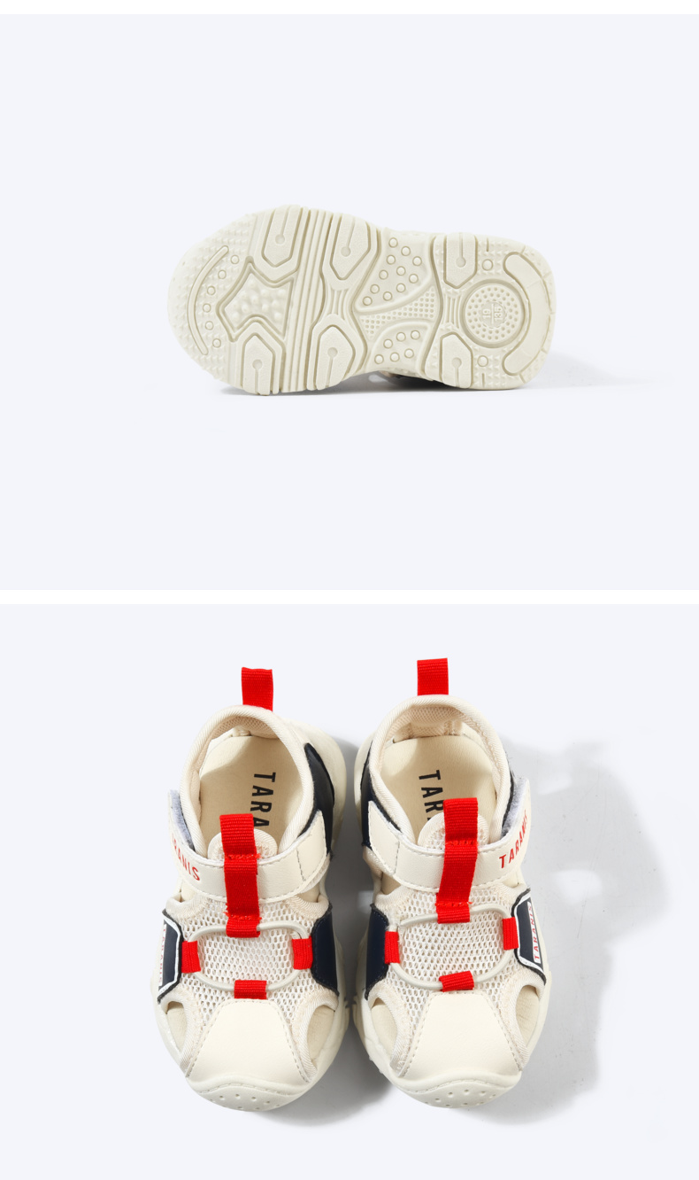 TARANISkids Summer New Soft Bottom Covered Head Functional Sandals