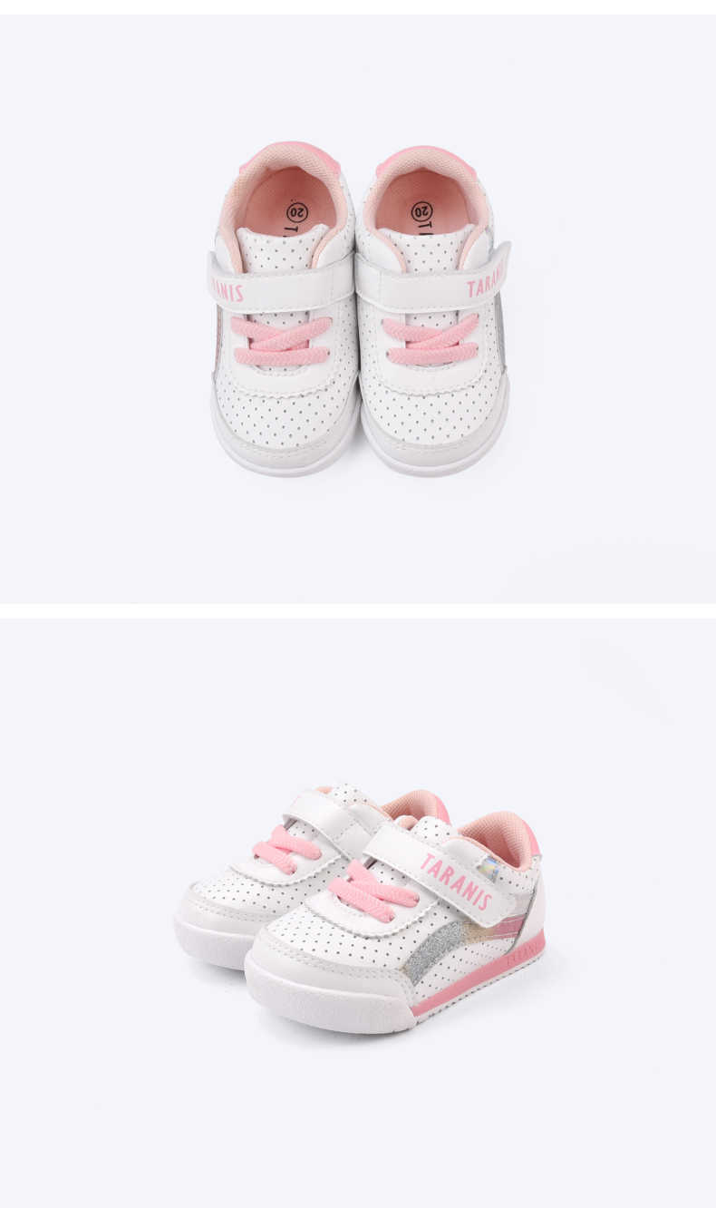 TARANIS Autumn new children's shoes boys baby toddler shoes soft soles non-slip shoes breathable girls bread shoes