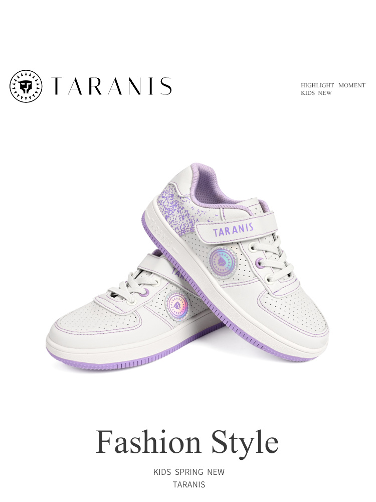 TARANIS kids 2022 Spring Girls Cool Board Shoes