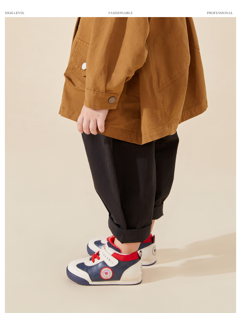 TARANIS Winter new children's shoes plus velvet winter shoes bread shoes two cotton shoes boys baby soft sole sports shoes