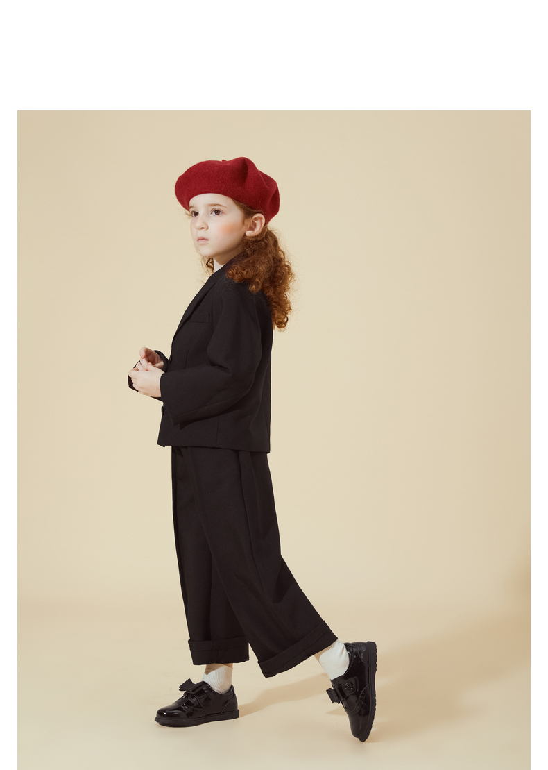 TARANIS Autumn girl leather shoes retro bow princess shoes soft soled real leather shoes children show single shoes