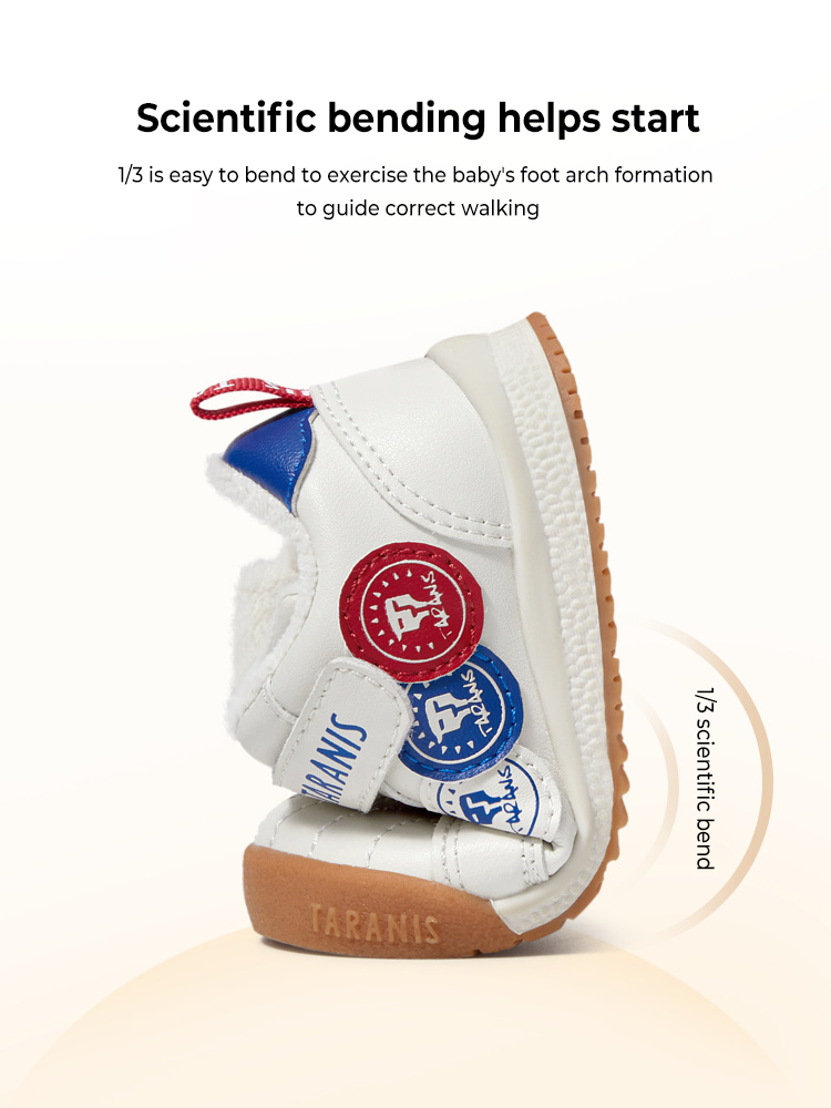 TARANISKids Casual Non-slip Baby Shoes Warm Toddler Shoes