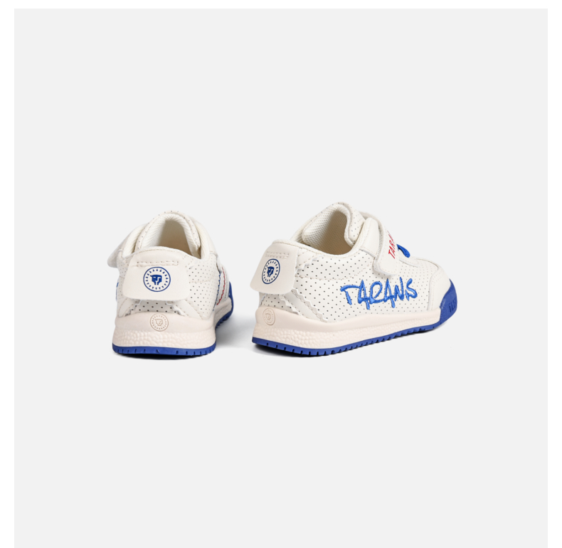 TARANIS Spring new children's shoes boys soft bottom toddler shoes breathable punch functional shoes children's bread shoes