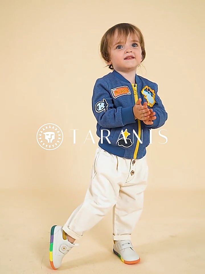 TARANIS Autumn New Children's Shoes Women Baby Toddler Shoes Rainbow Bottom Foot Protector Baby Shoes Men Baby Functional Shoes