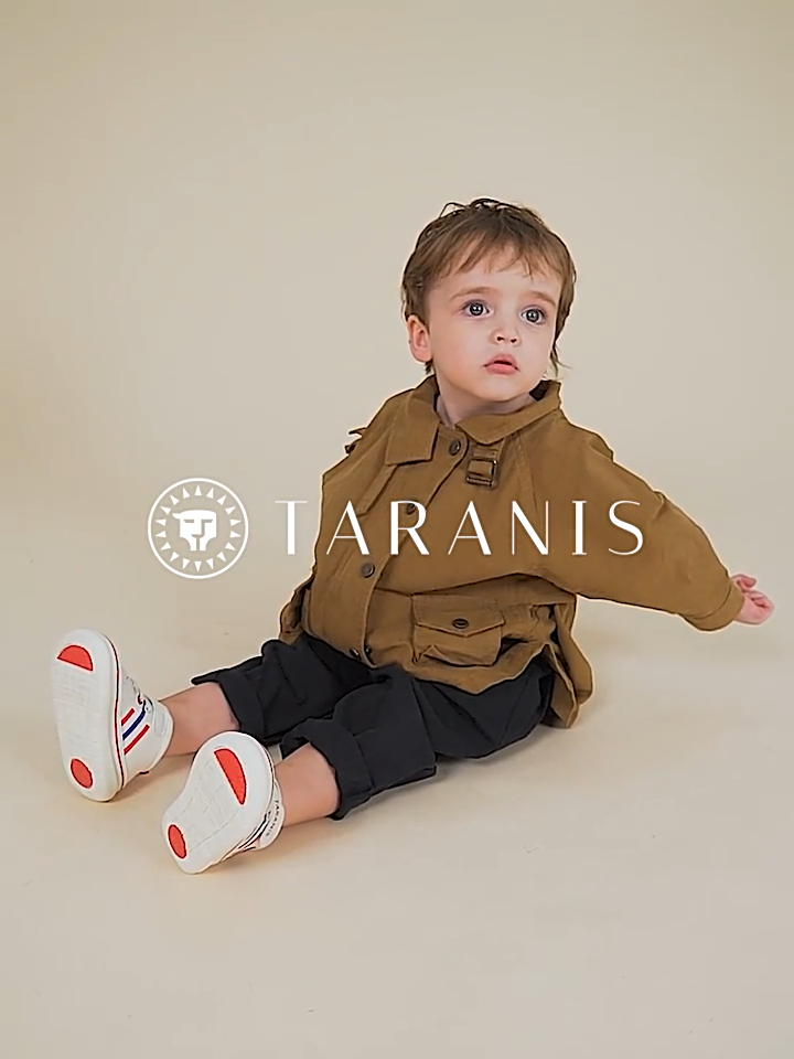 TARANIS 211 Winter Warm Children's Shoes Women Baby Fleece Shoes Children Sports Shoes Soft Soles Cotton Shoes Boys
