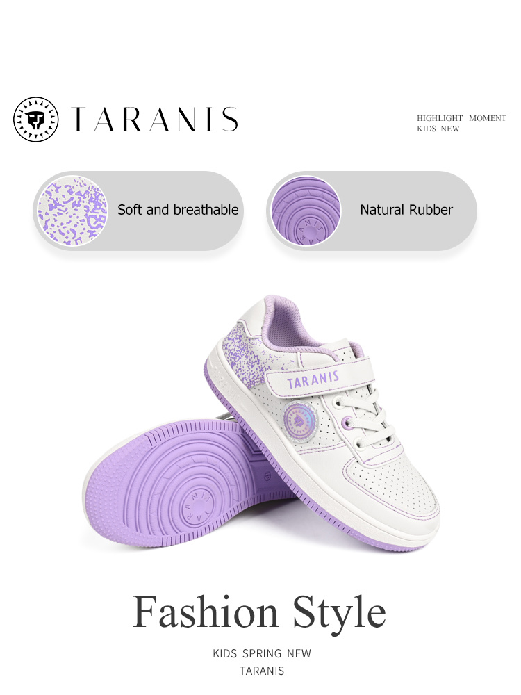 TARANIS kids 2022 Spring Girls Cool Board Shoes