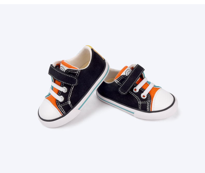 TARANIS Baby Velcro Casual Shoes Spring 2021 new boys' non-slip canvas shoes for children