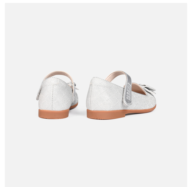 TARANIS Spring New Girls' Shoes Bowknot Children's Single Shoes Small Fragrant Wind Princess Shoes Soft Sole Small Leather Shoes