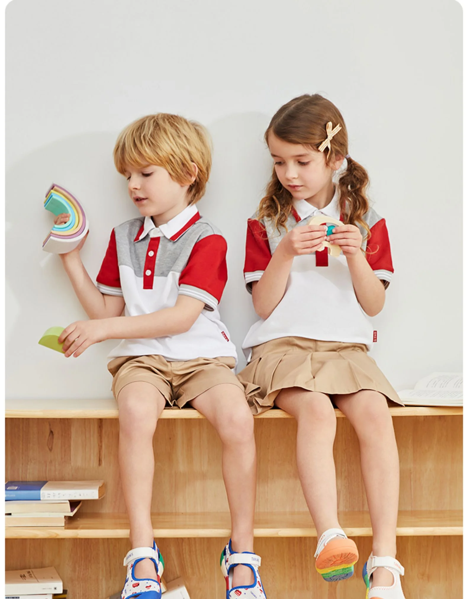 TARANIS Summer new net cloth breathable sandals for boys and girls home shoes non-slip soft sole kindergarten indoor shoes