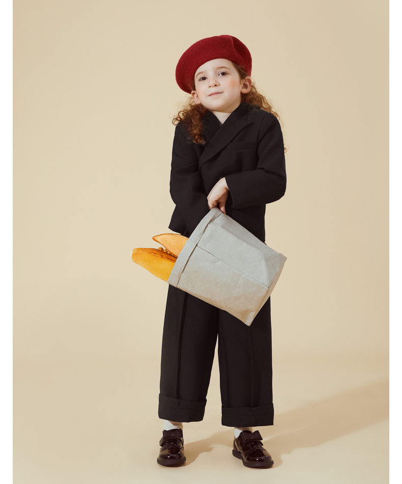 TARANIS Autumn girl leather shoes retro bow princess shoes soft soled real leather shoes children show single shoes