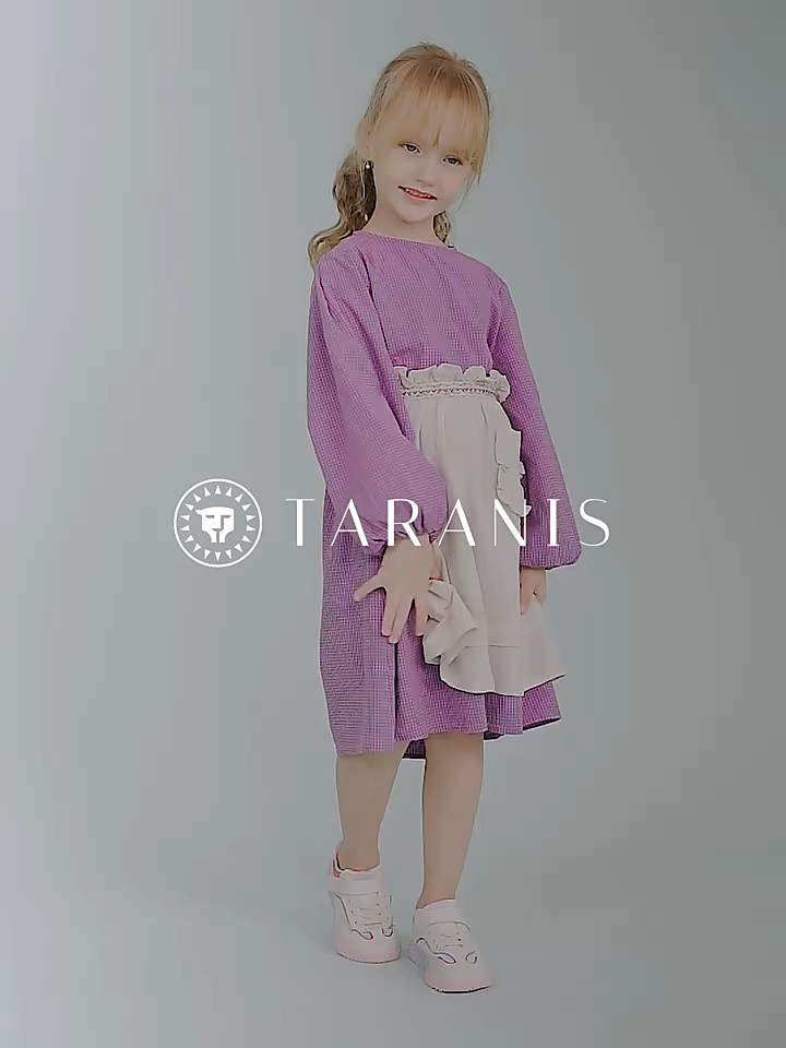 TARANIS Spring New Girls Shoes Net Surface Children's Sports Shoes Rainbow Soft Bottom Children's Basketball Running Shoes