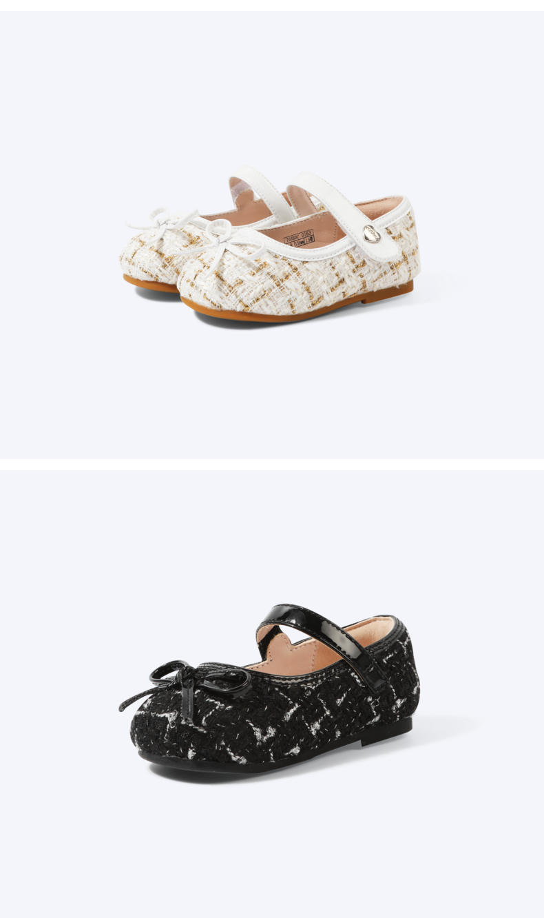 TARANIS Children's shoes autumn new style baby princess shoes small fragrance wind non-slip soft bottom western baby shoes single shoes