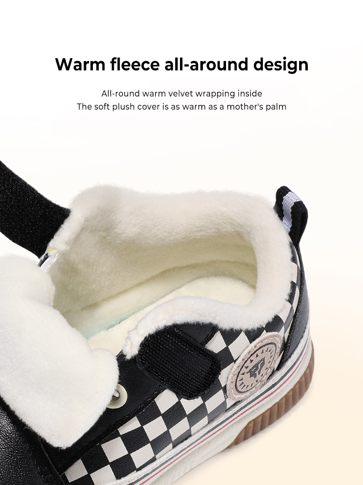 TARANISkids Winter Plus Fleece Warm Baby Screaming Shoes