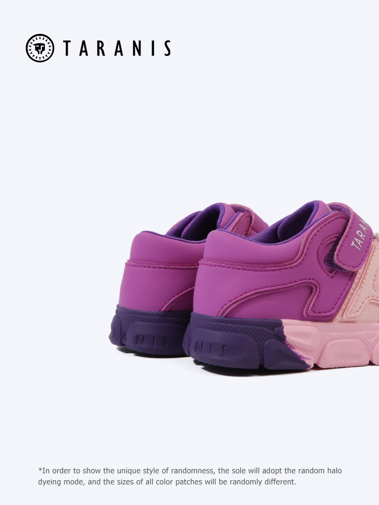 TARANISkids Three-color Splicing Collision Color Sports Toddler Shoes