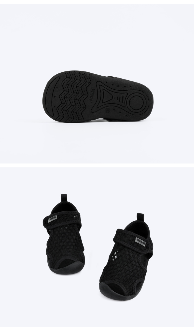 TARANIS Girl baby summer sandals boy baby shoes Toe breathable mesh soft sole toddler shoes