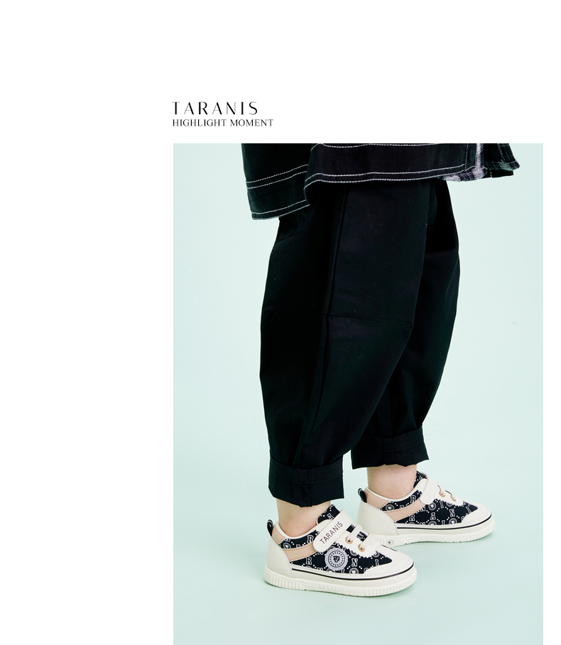 TARANIS Spring new children's shoes boys breathable called shoes female baby sports shoes non-slip soft sole walking shoes