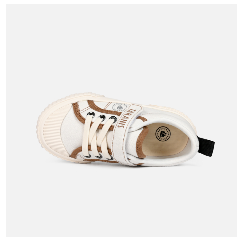 TARANIS Spring new boys' shoes baby canvas shoes children's small white shoes sneakers kindergarten indoor shoes