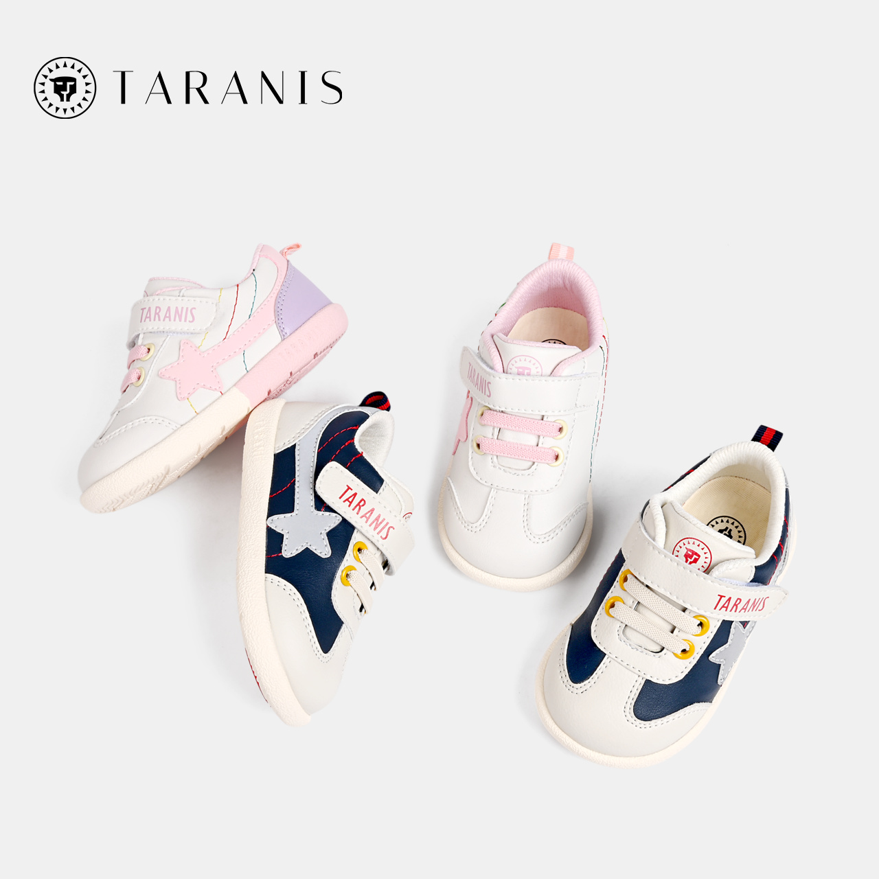 TARANIS Spring new children's shoes boys anti slip soft sole functional shoes walking shoes girls baby breathable sports shoes