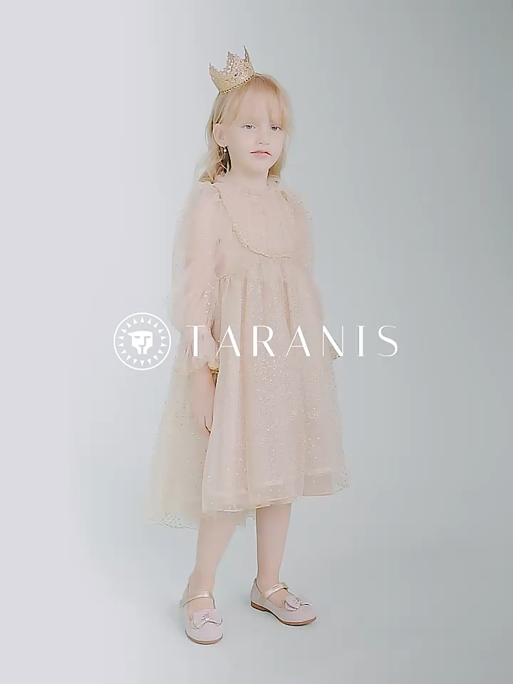 TARANIS Spring New Girls' Shoes Bowknot Children's Single Shoes Small Fragrant Wind Princess Shoes Soft Sole Small Leather Shoes