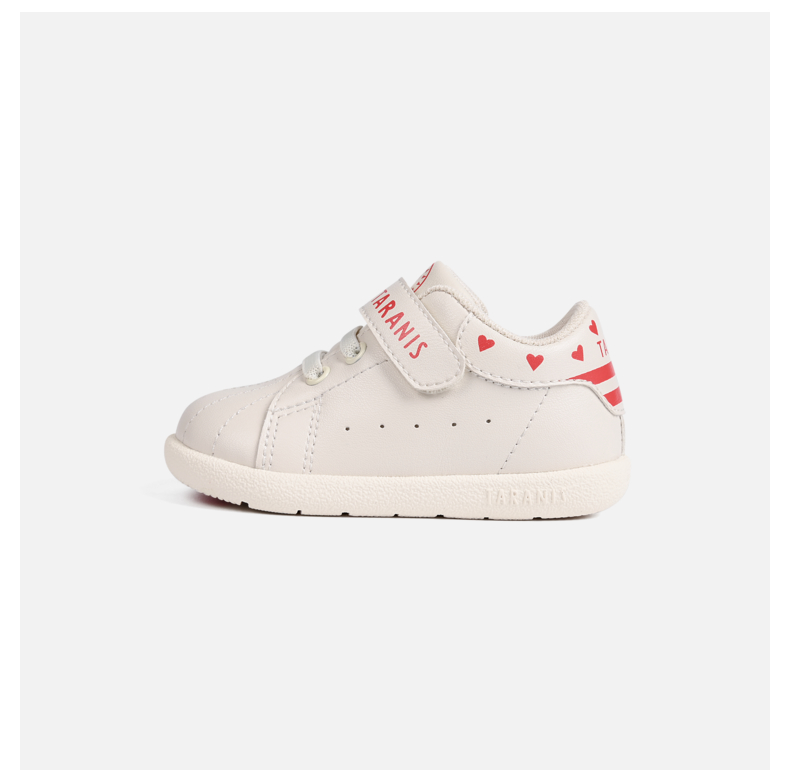 TARANIS Spring New Children's Shoes Boy's Toddler Shoes Shell Head Small White Shoes Girl Baby Soft Sole Baby Shoes