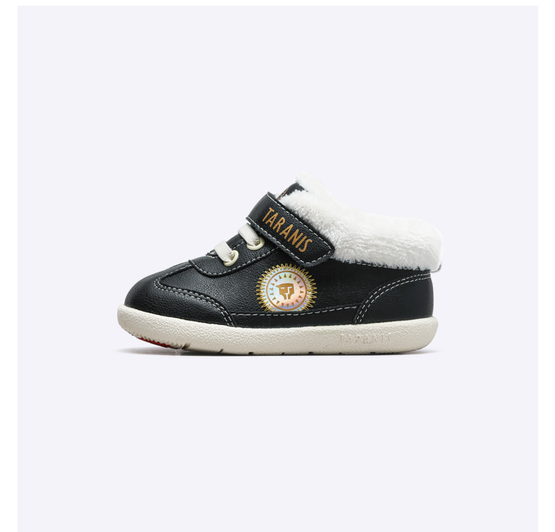 TARANIS Winter new shoes for boys and girls baby cotton shoes and soft soft shoes soft winter shoes white shoes