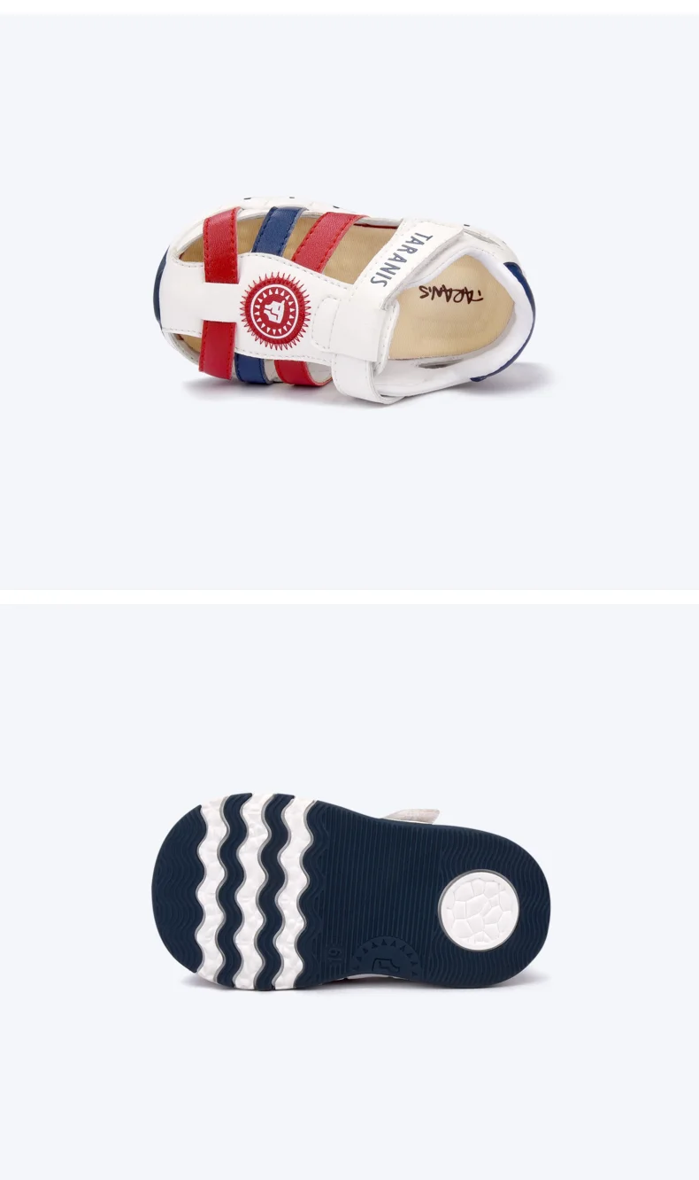 TARANIS Summer sandals baotou baby shoes boys shoes non-slip soft sole toddler shoes for girls