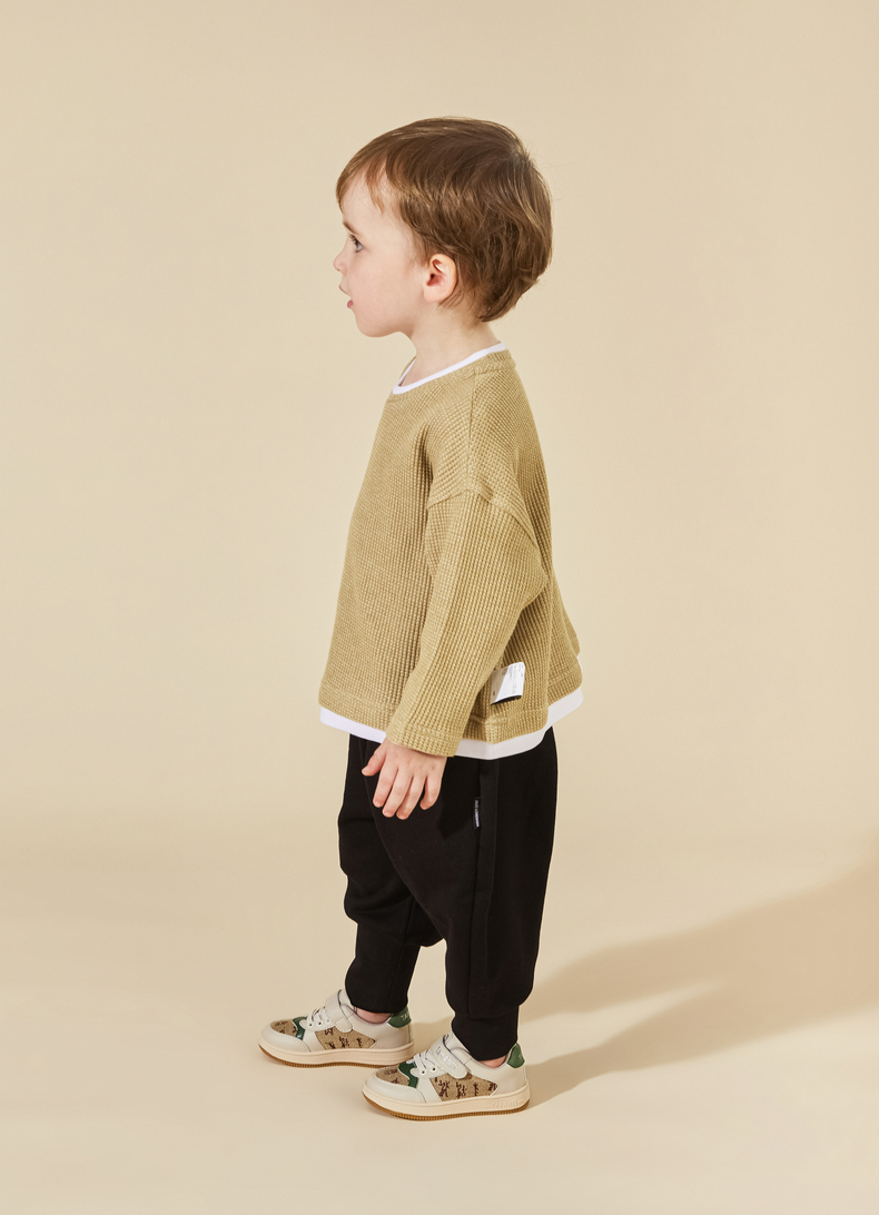 TARANIS Children's Board Shoes Autumn New Boys Casual Shoes Fashion Sneakers Soft Bottom Non-slip Girls Shoes