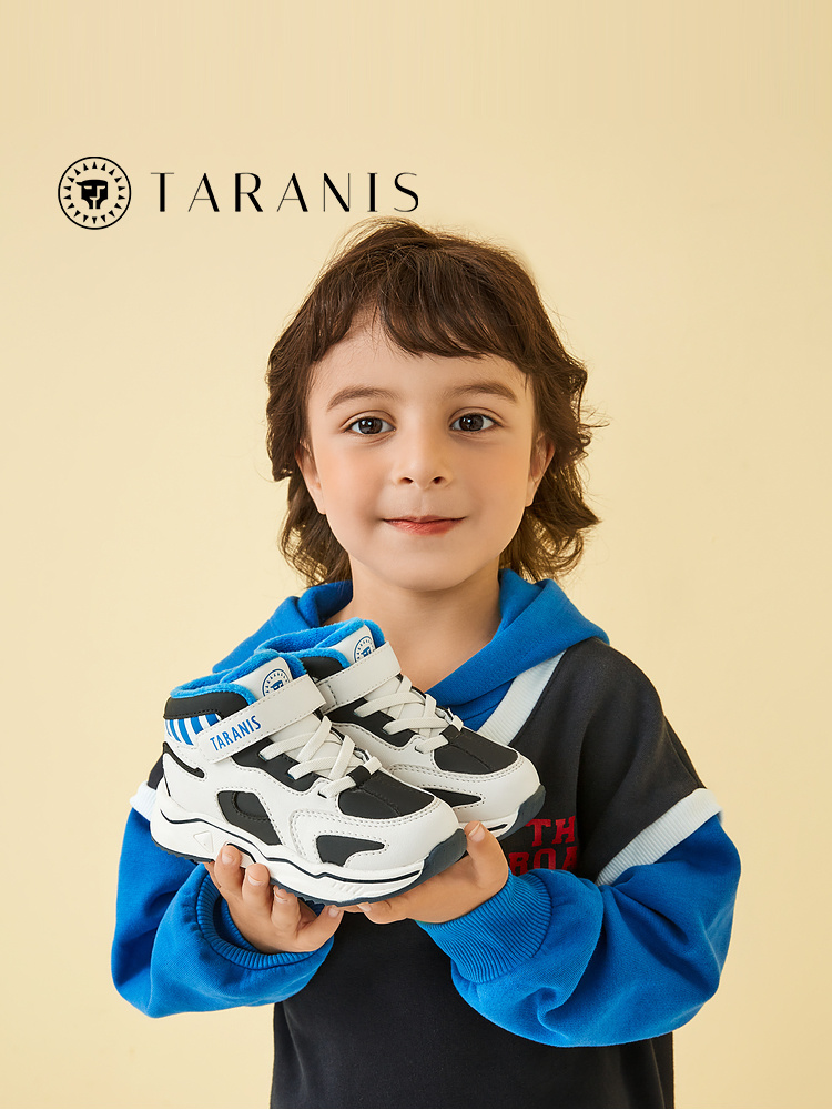 TARANISkids Winter New Fleece Warm Soft-soled High-top Shoes