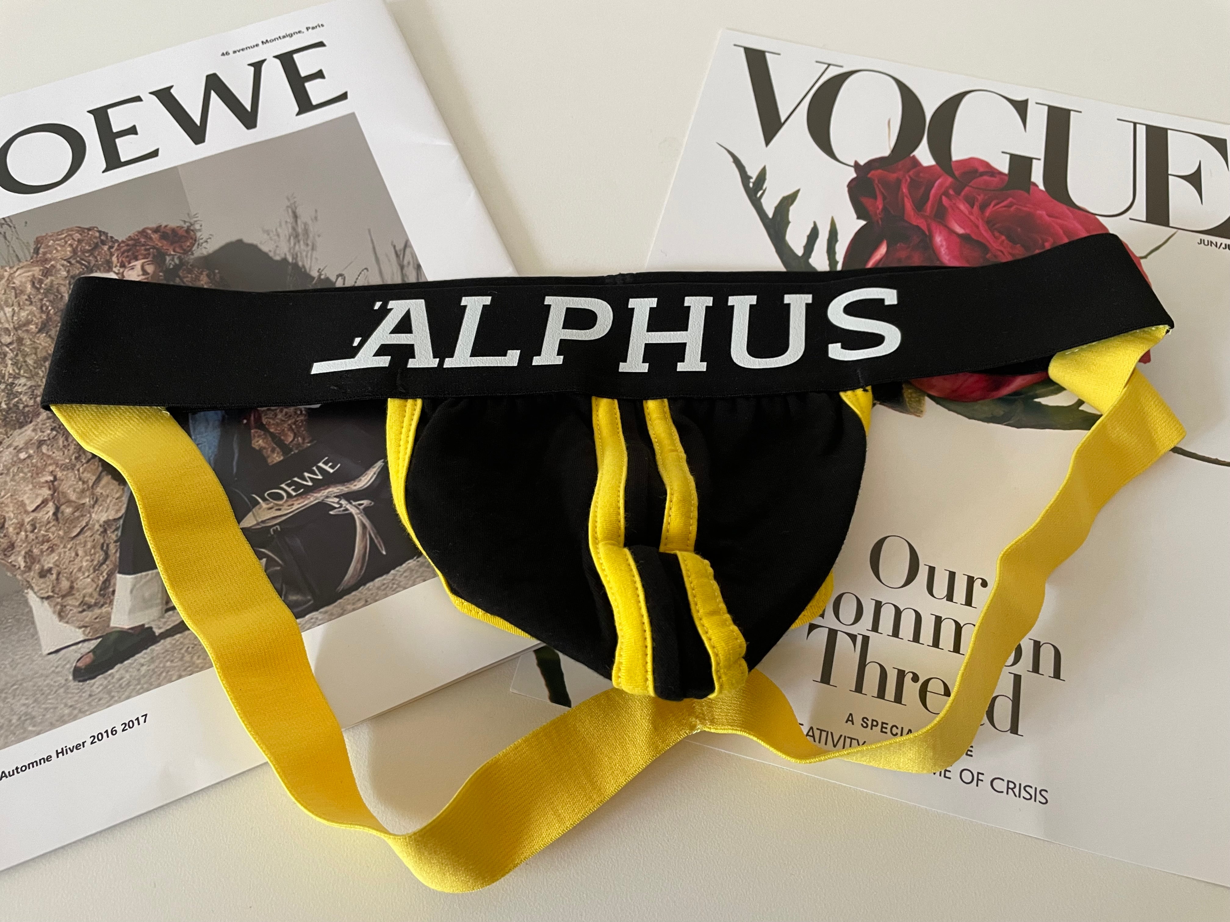 Alphus Underwear Men's U Convex Jockstrap