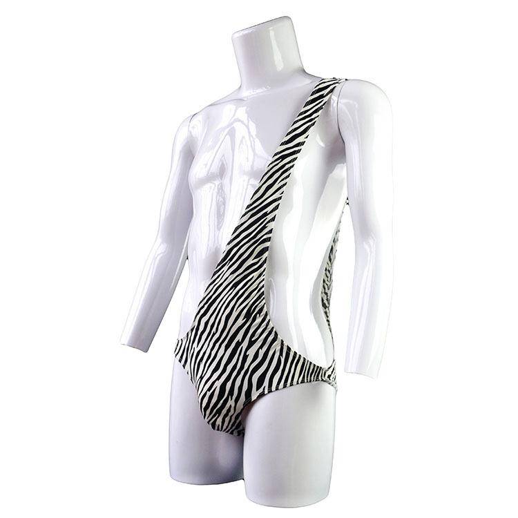 Zebra Gladiator Bodysuit