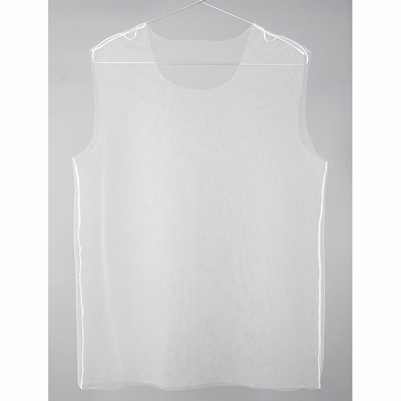 Men's mesh full transparent sexy vest