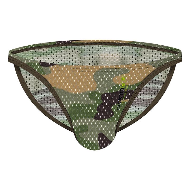 Camo Mesh ThinBelt Large Pouch Brief
