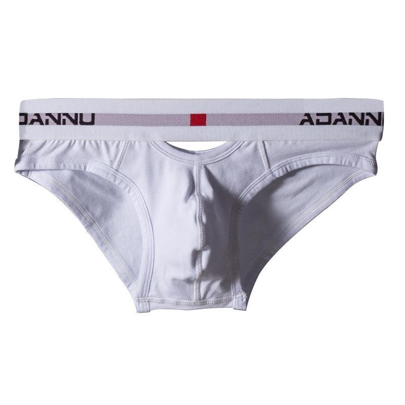 Adannu Men's Low-rise Stretch Hollow Quick-drying Underwear
