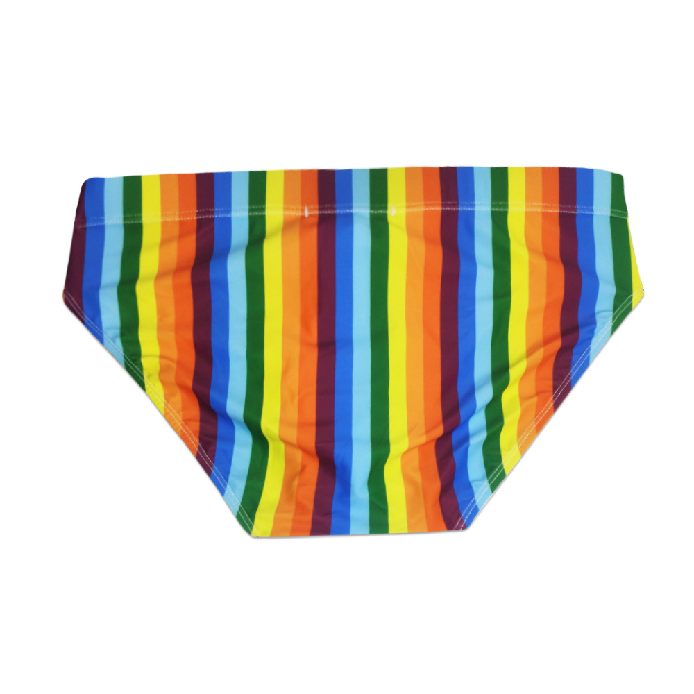 Pride Rainbow Low Waist Beach Surfing Swimwear Brief