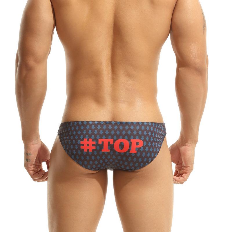 "TOP" printed men's sexy fashion briefs