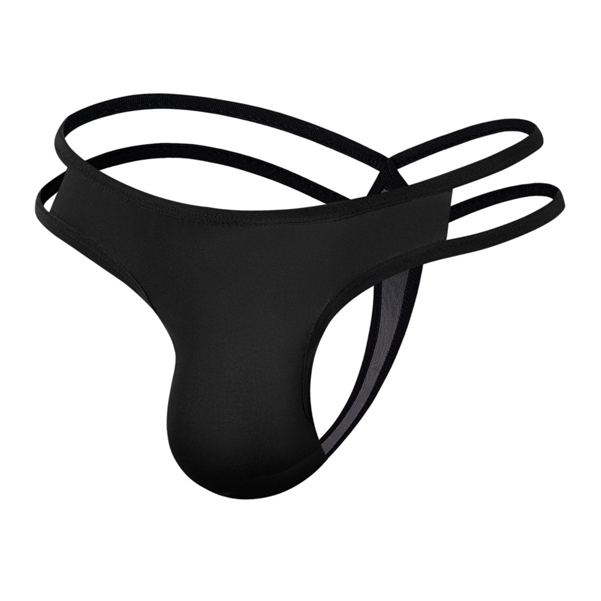 Solid Hollow out Thong Underwear