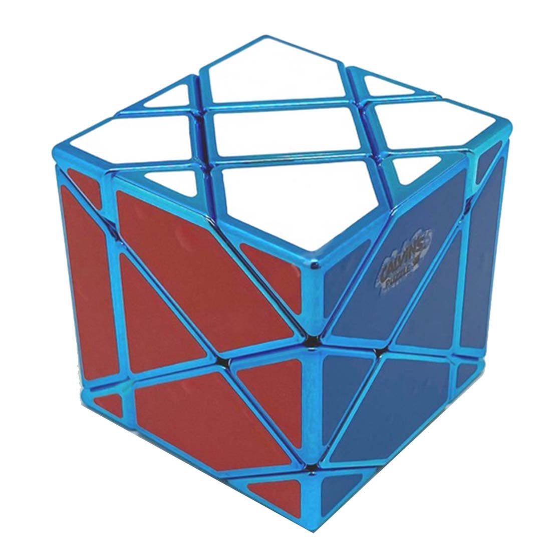 Calvin's Super Fisher 3x3 Speed Cube with 6-Color Stickers (Blue/Limited Edition)