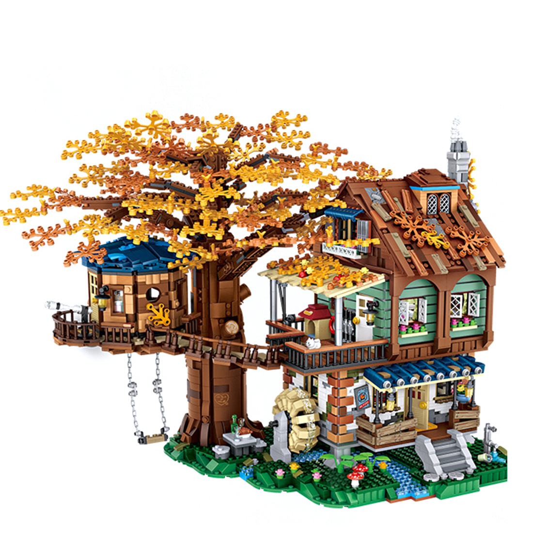 4761Pcs Tree House Bricks Building Blocks Set
