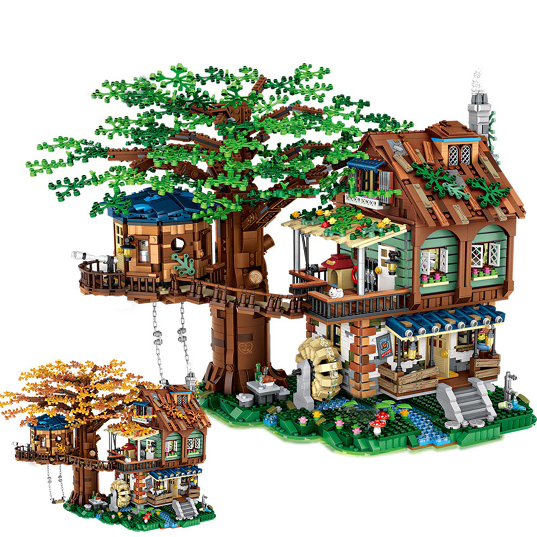 4761Pcs Tree House Bricks Building Blocks Set