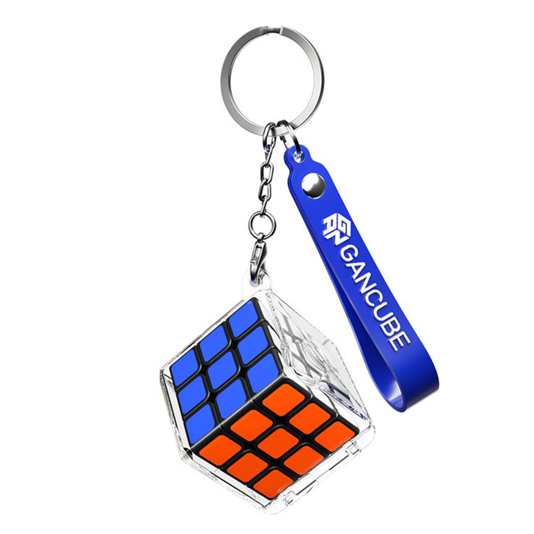 GAN 328 3x3 Mini Magic Cube Keychain - Stickerless
