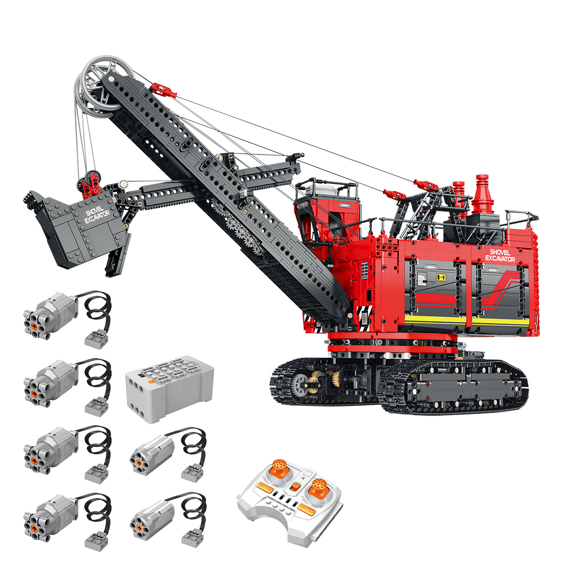 2968PCS Electric  Shovel Building Blocks Set 