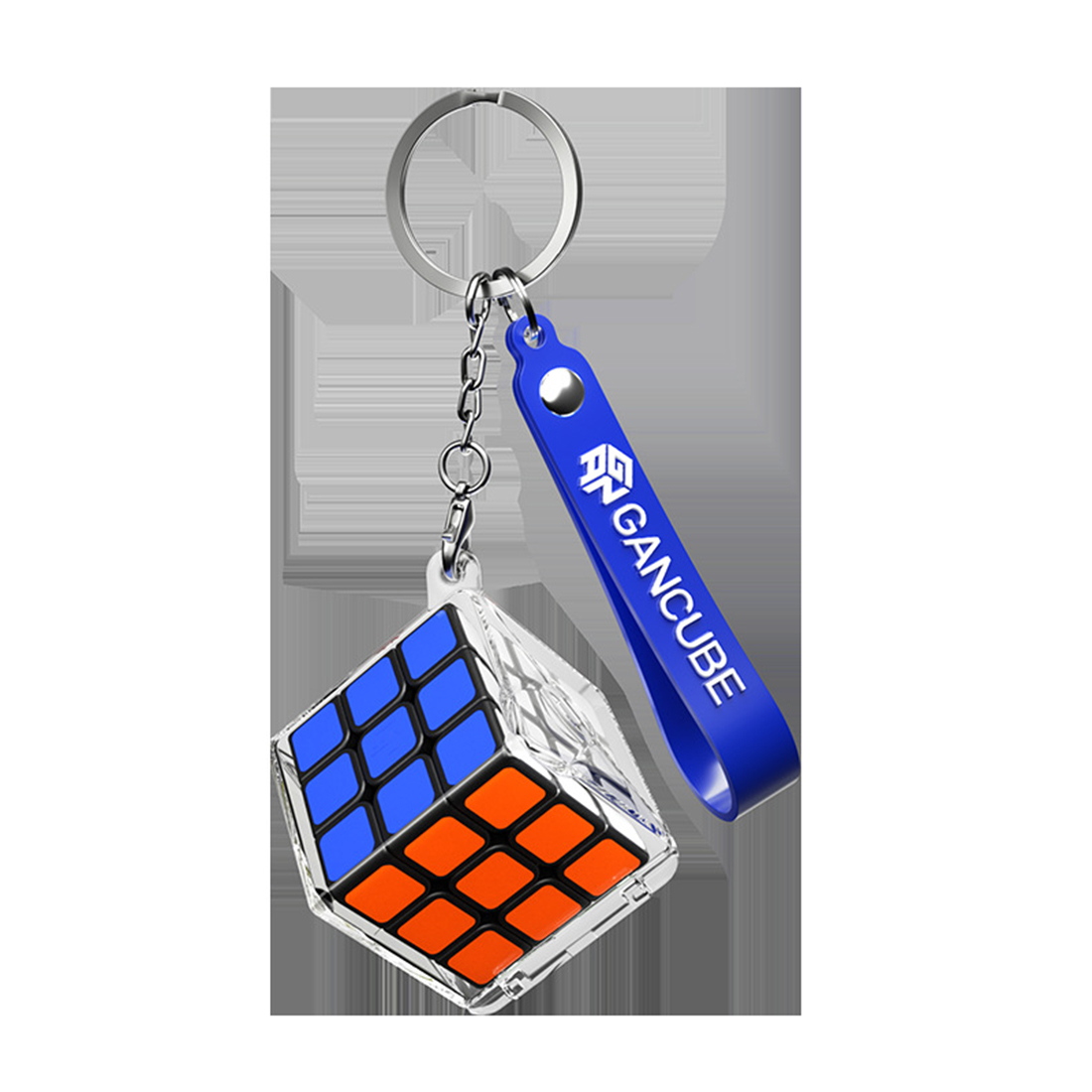 GAN 328 3x3 Mini Magic Cube Keychain Stickerless