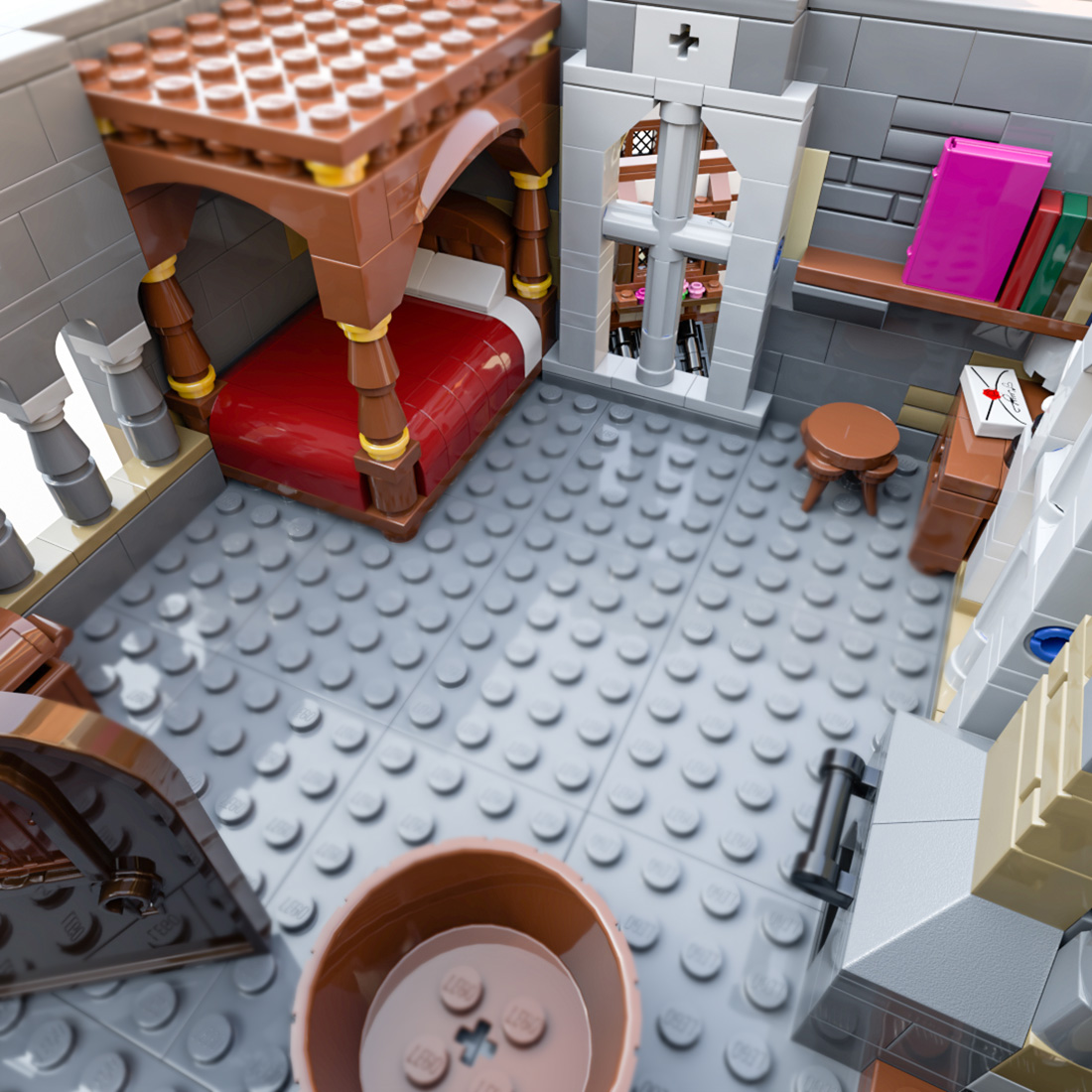 7500+Pcs Medieval Castle Building Block Set