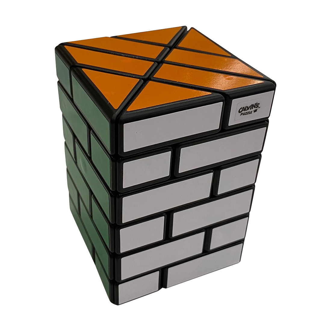 Calvin's Fisher Brick Wall 2x4x6 Magic Cube (Black Body)